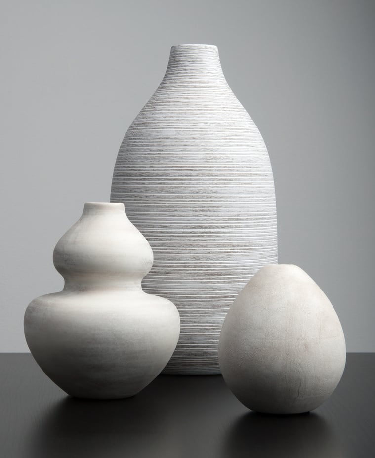 White Vases